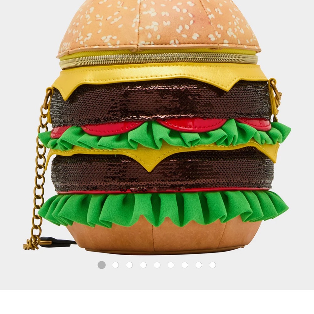 Betsy Johnson Nice Buns Hamburger Bag